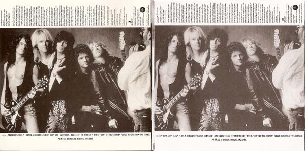 LP Inner Sleeve (back) Real On Left and Fake On Right., Aerosmith - Pump (Real of Fake?)