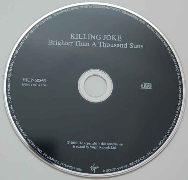 CD, Killing Joke - Brighter Than A Thousand Suns