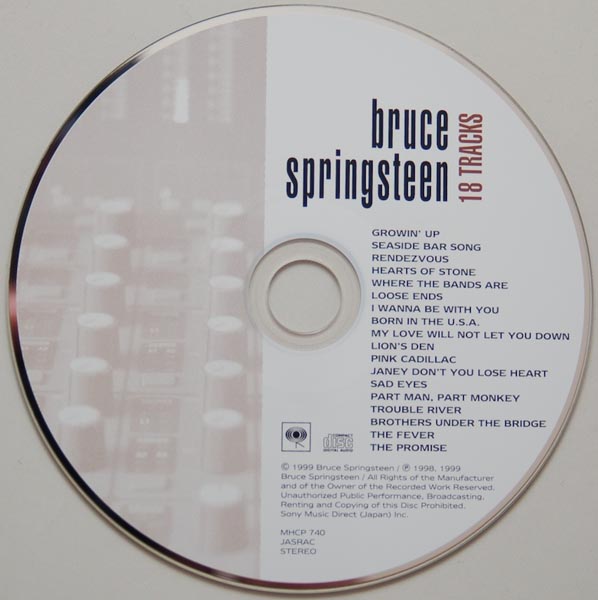 CD, Springsteen, Bruce - 18 Tracks