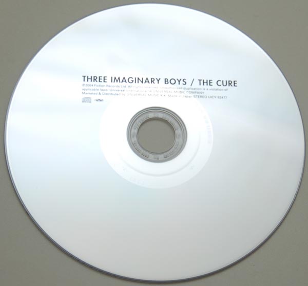 CD, Cure (The) - Three Imaginary Boys 