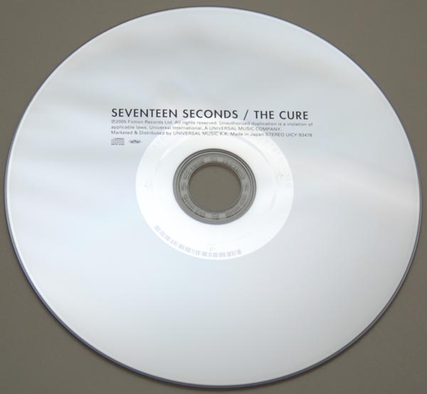 CD, Cure (The) - Seventeen Seconds 