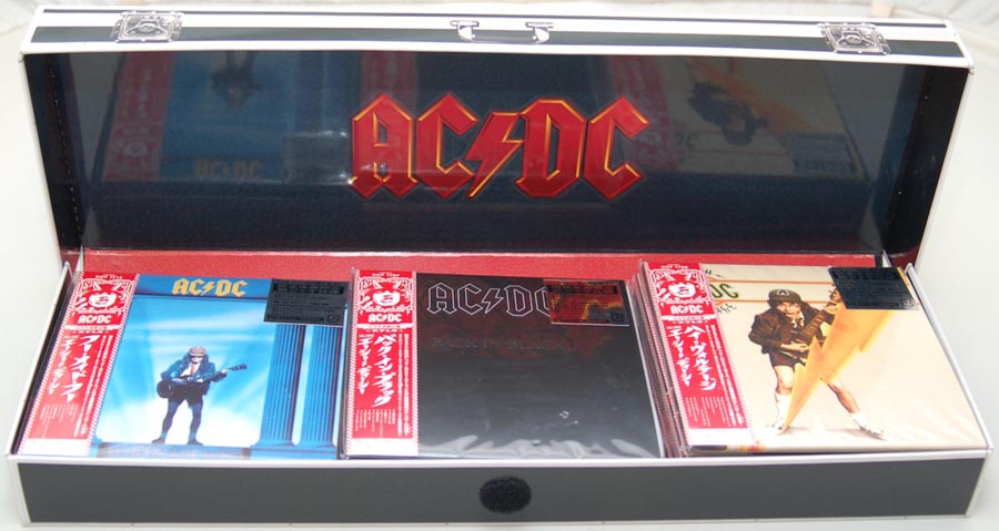 Filled box, AC/DC - Guitar Case Box