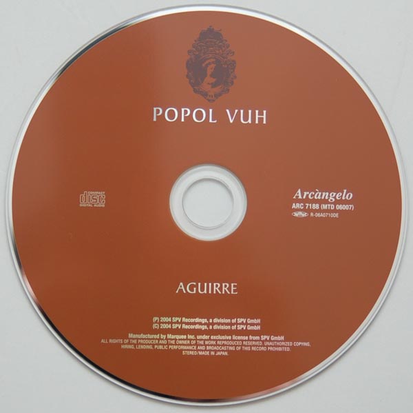 CD, Popol Vuh - Aguirre