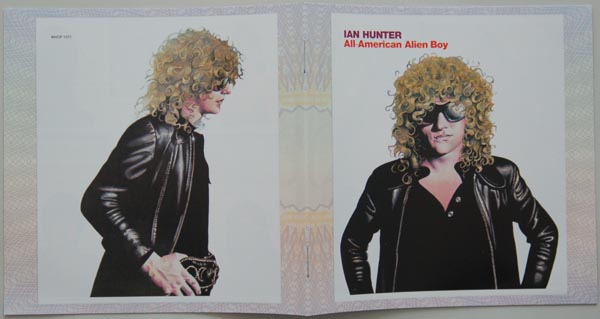 Booklet, Hunter, Ian - All American Alien Boy