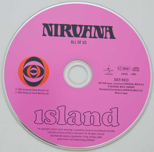 CD, Nirvana (60s) - All Of Us +4