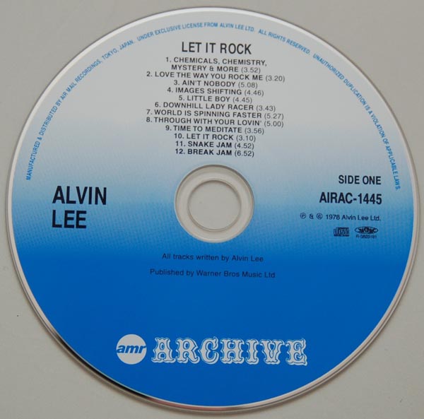 CD, Lee, Alvin - Let It Rock