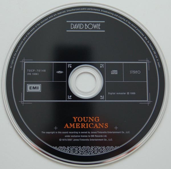 CD, Bowie, David - Young Americans