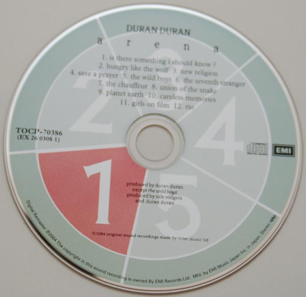 CD, Duran Duran - Arena