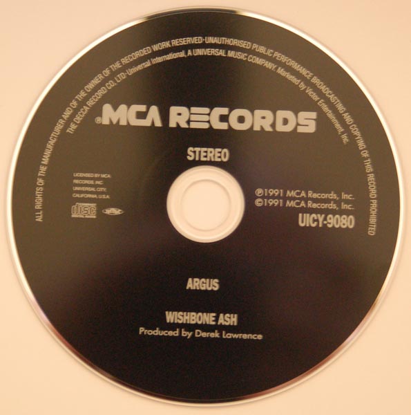CD, Wishbone Ash - Argus
