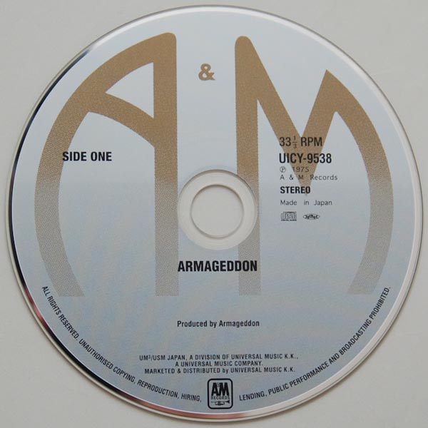 CD, Armageddon - Armageddon