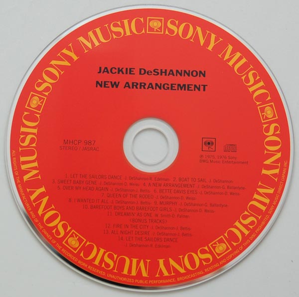 CD, De Shannon, Jackie - New Arrangement +1