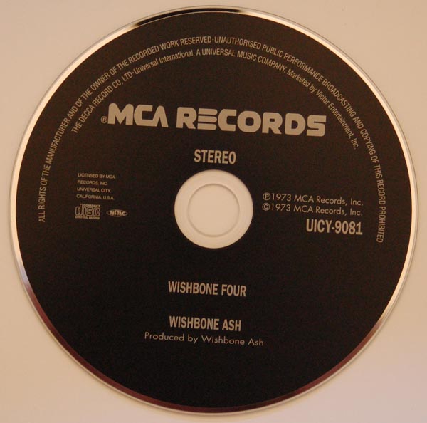 CD, Wishbone Ash - Wishbone Four