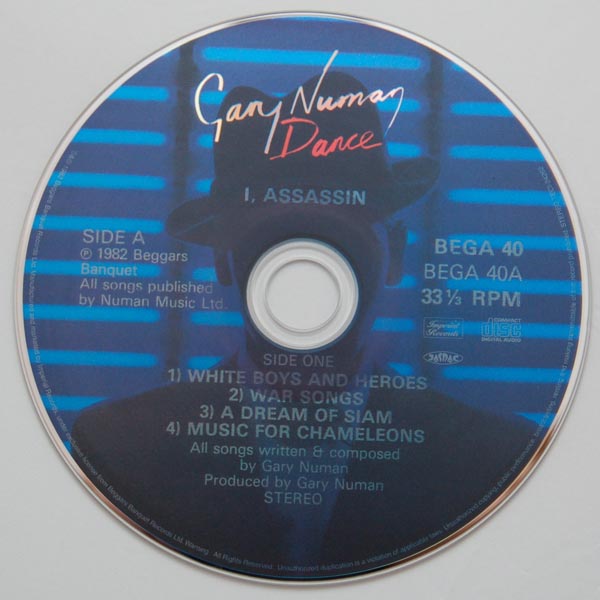 CD, Numan, Gary - I Assassin +7