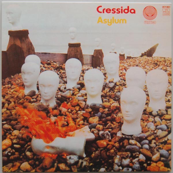 Back cover, Cressida - Asylum