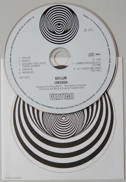 CD, Cressida - Asylum