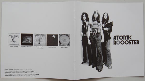 Booklet, Atomic Rooster - Atomic Rooster (+5)