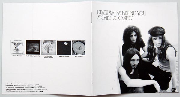 Booklet, Atomic Rooster - Death Walks Behind You (+6)