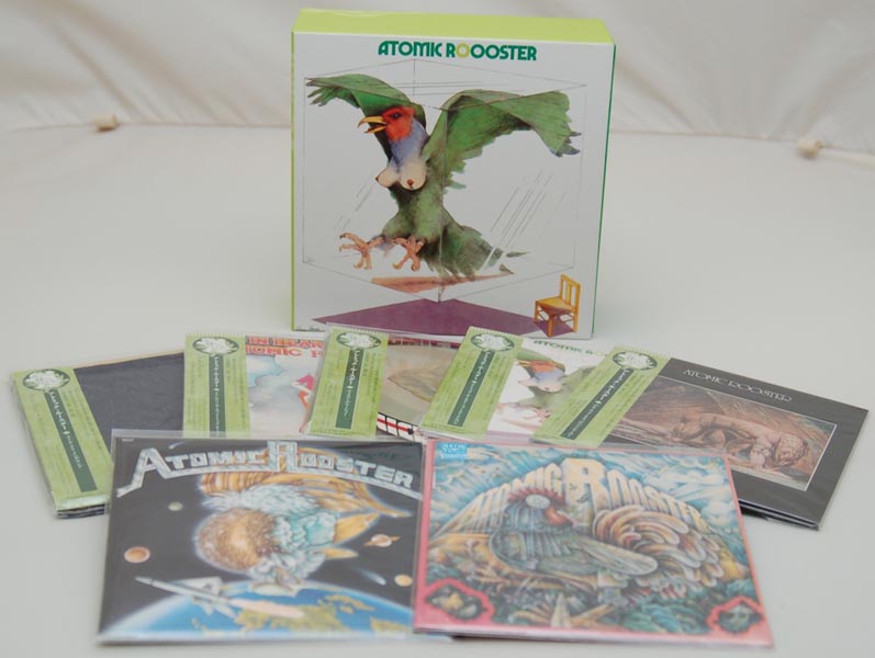 Box contents, Atomic Rooster - Atomic Rooster Box