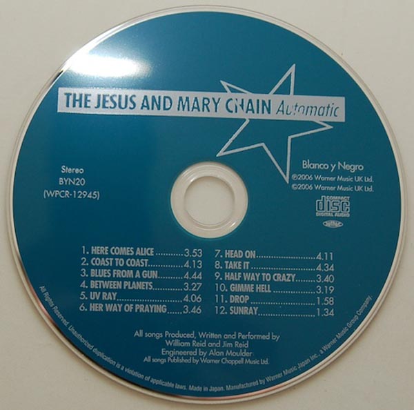 CD, Jesus & Mary Chain - Automatic 