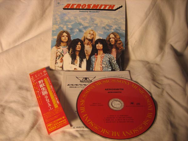 Inserts and CD, Aerosmith - Aerosmith