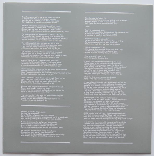 Inner sleeve B, Fairport Convention - Babbacombe Lee +2