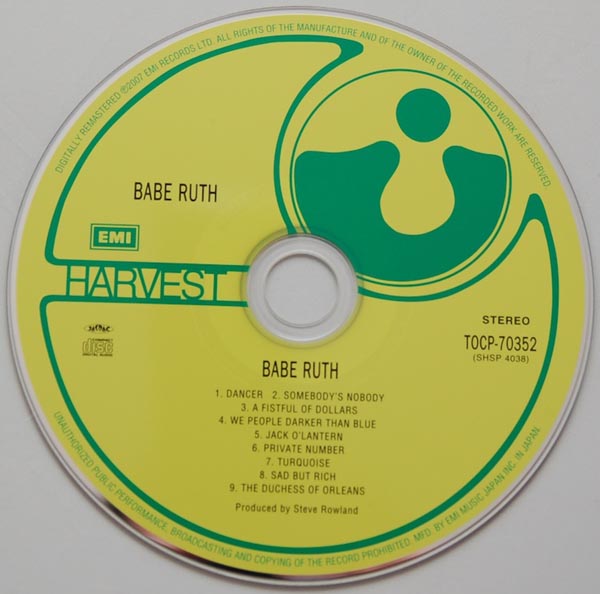 CD, Babe Ruth - Babe Ruth