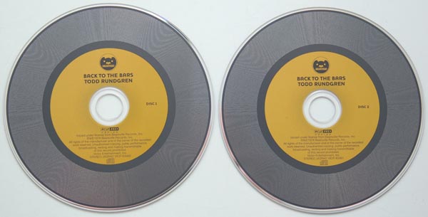 CDs, Rundgren, Todd - Back To The Bars