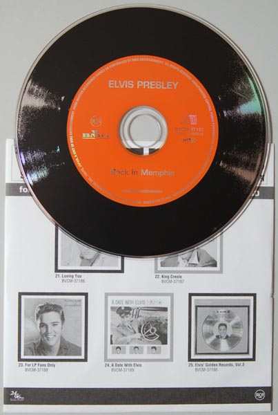 CD, Presley, Elvis - Back In Memphis