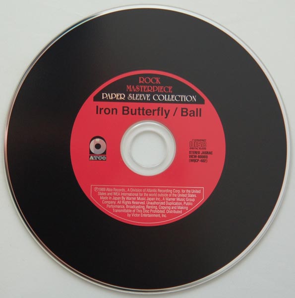 CD, Iron Butterfly - Ball