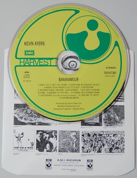 CD, Ayers, Kevin - Bananamour (+4