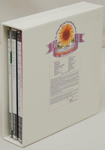 Back Lateral View, Beach Boys (The) - Sunflower Box