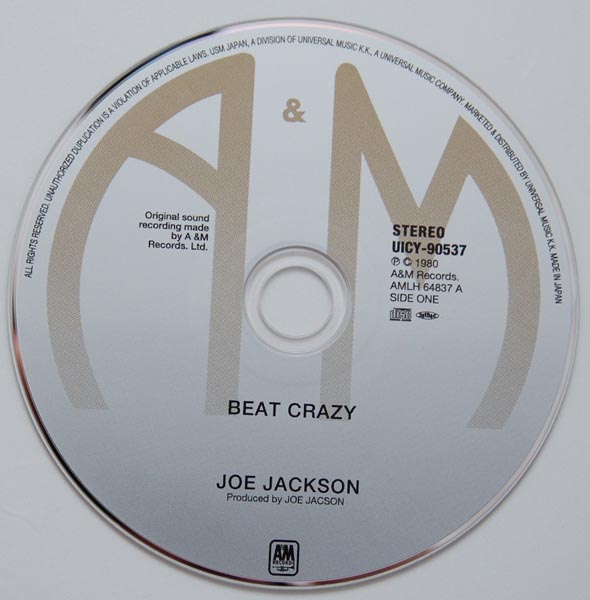 CD, Jackson, Joe - Beat Crazy