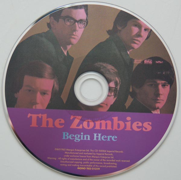 CD, Zombies (The) - Begin Here +?