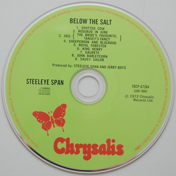 CD, Steeleye Span - Below The Salt