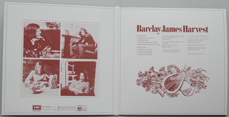 Gatefold open, Barclay James Harvest - Barclay James Harvest