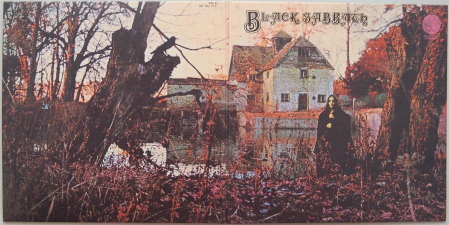 Cover unfold, Black Sabbath - Black Sabbath