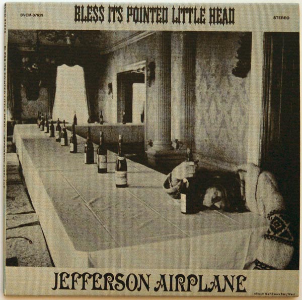 Front cover, Jefferson Airplane - Bless Its Pointed Little Head +3
