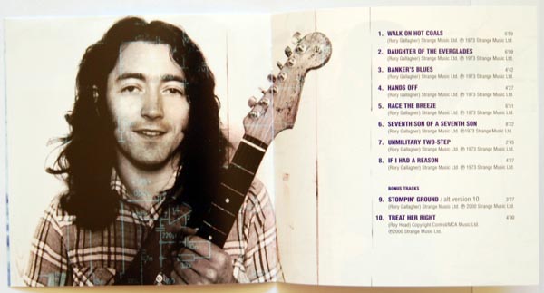 Booklet pages 6 & 7, Gallagher, Rory - Blueprint