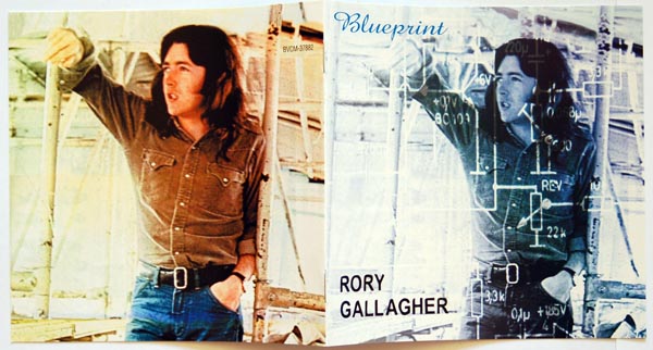 Booklet first and last pages, Gallagher, Rory - Blueprint