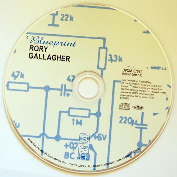 CD, Gallagher, Rory - Blueprint