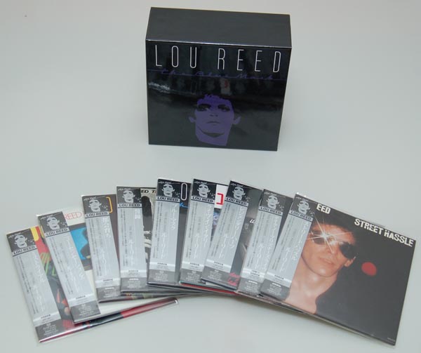 Box contents, Reed, Lou - Blue Mask Box