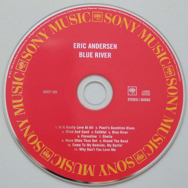 CD, Andersen, Eric - Blue River