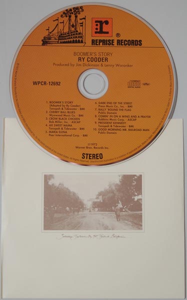 CD, Cooder, Ry - Boomer's Story