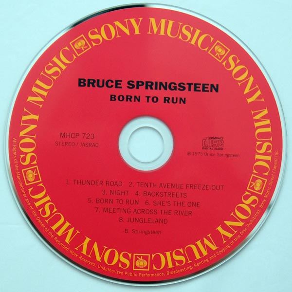 CD, Springsteen, Bruce - Born To Run