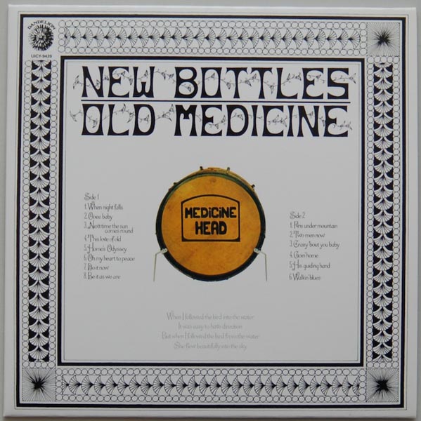 Front Cover, Medicine Head - New Bottles Old Medicine