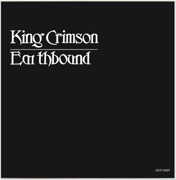 Insert side A, King Crimson - Earthbound