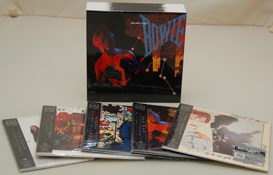 Box contents, Bowie, David - Let's Dance Box and Promo Obis