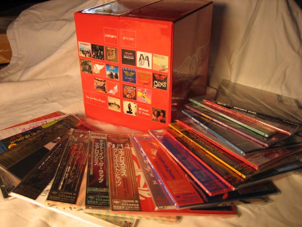 CDs Out back, Aerosmith - Aerosmith Box (1973 - 2001)