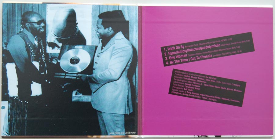 Gatefold open, Hayes, Isaac - Hot Buttered Soul