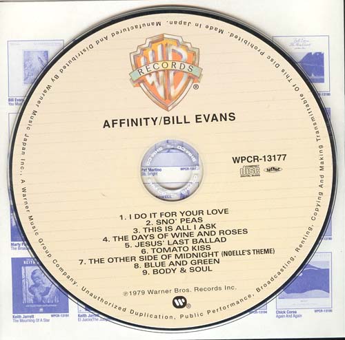 , Evans, Bill - Affinity 